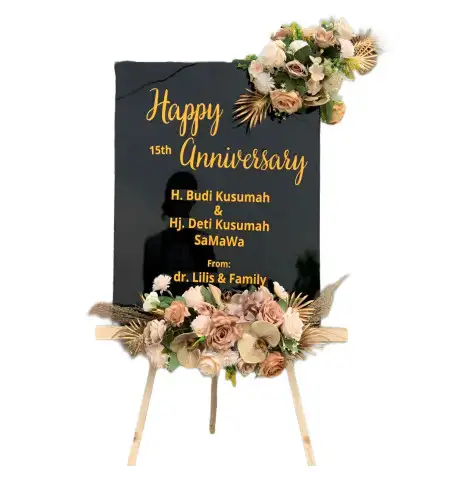 Papan Bunga Akrilik Roxy