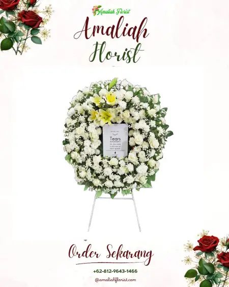 Krans Bunga Duka Roxy